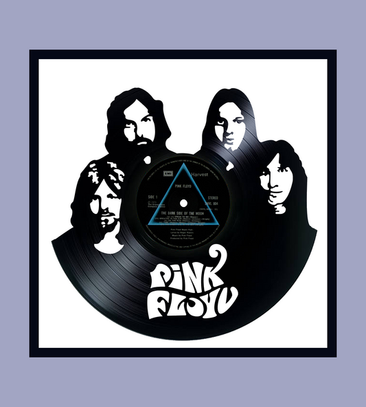 Framed Vinyl Record of Pink Floyd The Dark Side of the Moon
