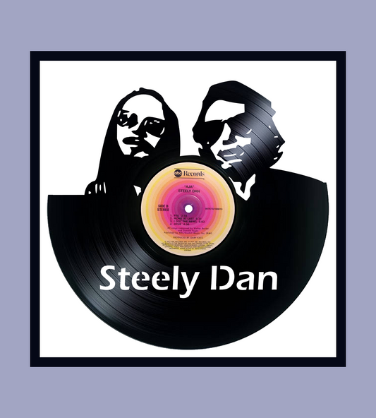 Framed Vinyl Record of Steely Dan Aja